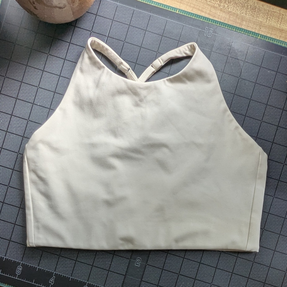 Girlfriend Collective Ivory Topanga Bra